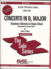 Concerto in B Flat Concert Band sheet music cover